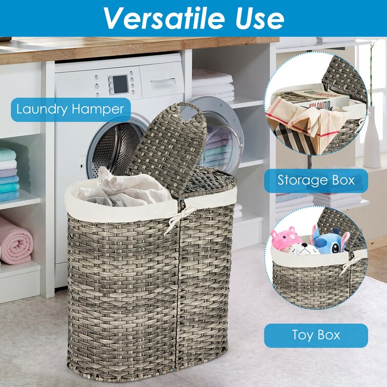 Laundry hamper deals storage